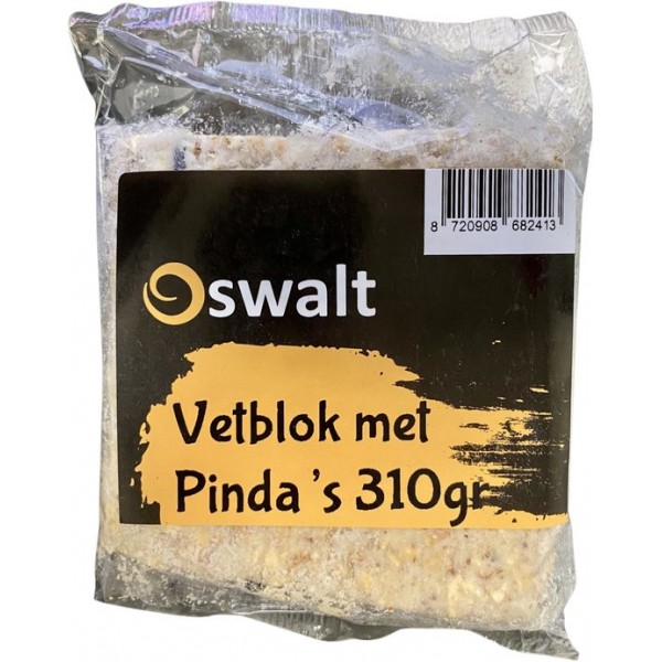 Vetblok met pinda's - 10 stuks 